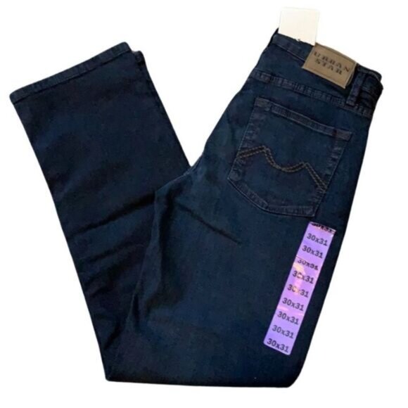 Nwt Urban Star 30x31 Stretch Straight Leg Jeans - Picture 1 of 2